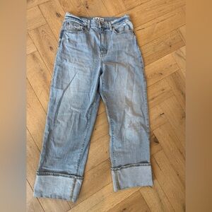 High Rise Light Blue Jeans